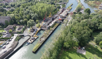 <p>La liaison Seine-Escaut, ou canal Seine-Nord, compte parmi les nombreux chantiers menés par VNF.</p>