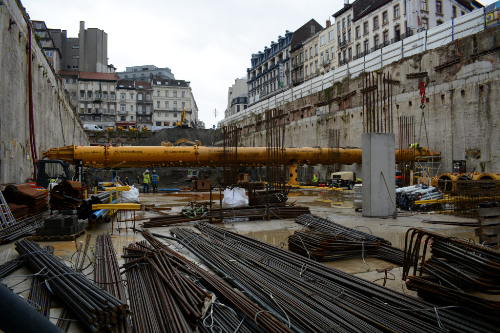 Cette étape s'est terminée en décembre 2019. Le bâtiment complet devrait être livré en 2021. CDF