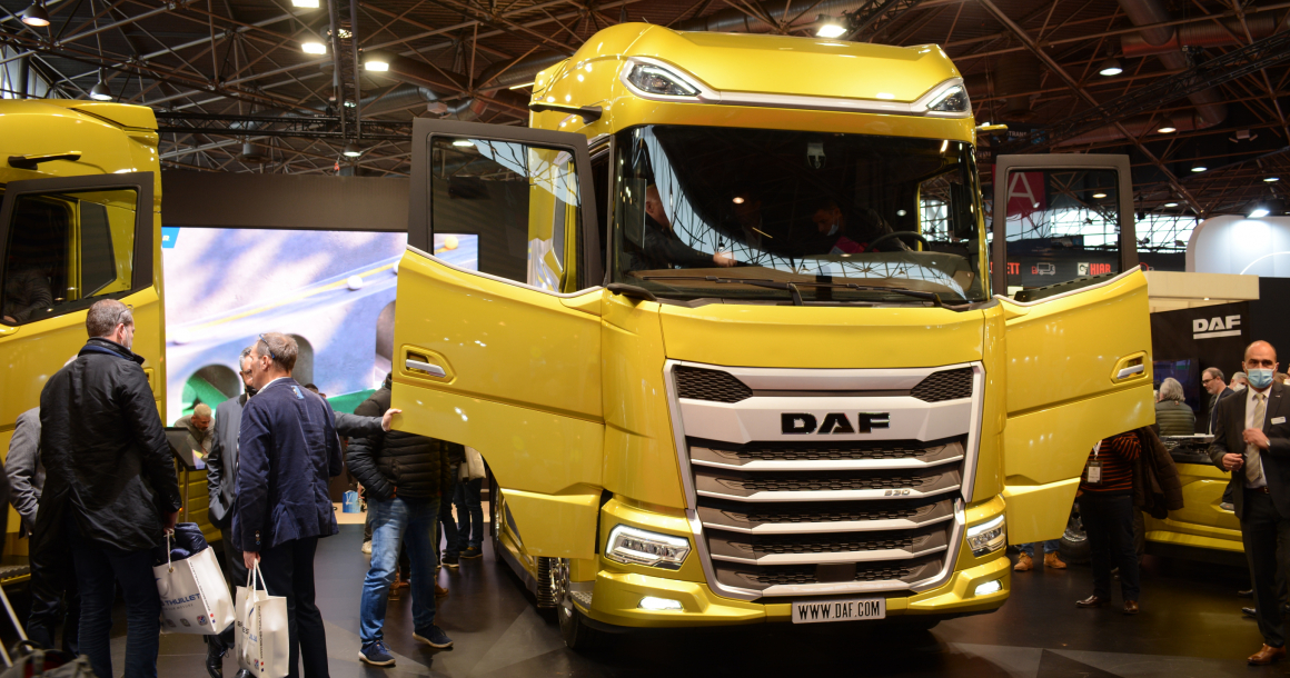 LQ10147003C_picture_0 A Solutrans, DAF a mis en avant trois modèles au diesel munis d'une toute nouvelle cabine.
