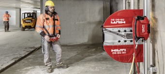 Le Cut Assist d'Hilti automatise en grande partie la phase de découpe.