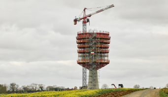 D'une capacité de 800 m3, l'ouvrage alimentera les municipalités de Bénouville et de Blainville-sur-Orne. 