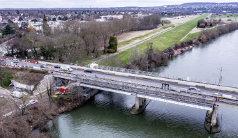 La nuit du 22 au 23 novembre 2022 a vu l’achèvement de la première opération de vérinage de la 2e ligne d’appuis sur les 7 lignes que compte l’ouvrage.