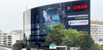 La fresque a été réalisée par l’agence Mistar et mise en place par JCDecaux Artvertising.