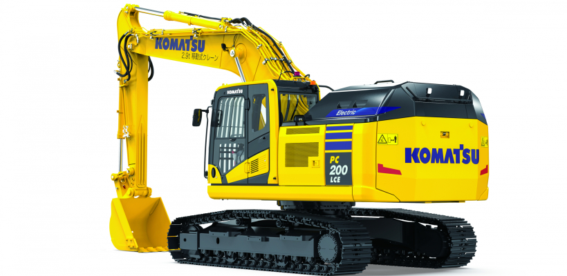 LQ13454904C_picture_0_cropped.jpg En utilisant sa propre technologie,Komatsu a optimisé le système global de contrôle du véhicule en combinant la batterie lithium-ion fournie parProterra et les composants machine tels que les pompes hydrauliques, les contrôleurs et les moteursélectriques de l'équipement de travail.