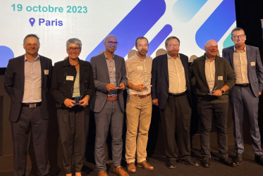 Les lauréats des Trophées techniques et solutions des Canalisateurs.
