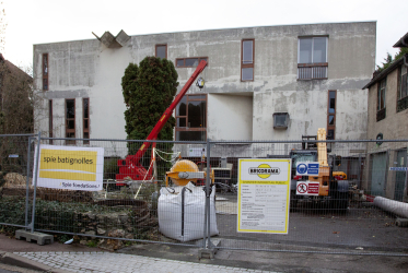 Dans le cadre d’un projetd’extension, l’égliseprotestante de la rueMaurice-Berteaux de Sèvres afait l’objet d’une opération deconsolidation de sol.
